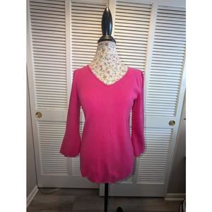 NWT Talbot's Barbie pink sweater